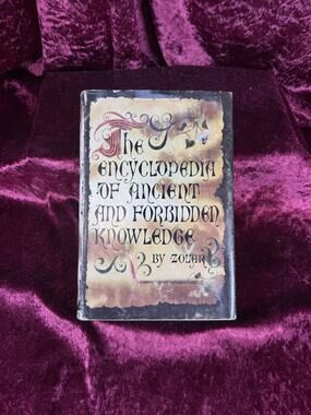 Vintage Hardcover The Encyclopedia of Ancient and Forbidden Knowledge Zolar 1970